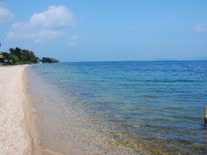 琵琶湖比良の浜