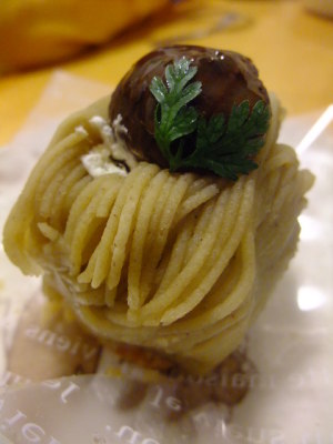 ＊イセトーのモンブラン